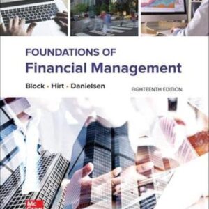 Foundations of Financial Management, 18th Edition  (PDF Instant download)