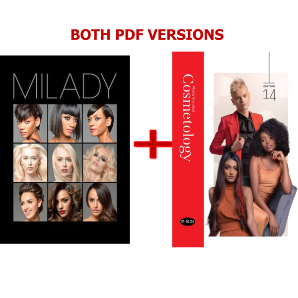 Milady Standard Cosmetology 13th and 14th Edition (PDF Instant Download)
