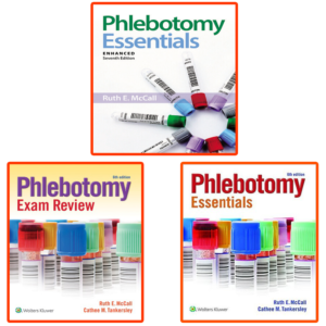 Phlebotomy Essentials, Phlebotomy Exam Review, 6th and 7th Editions all PDF Versions
