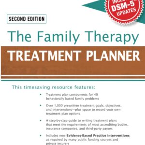 The Family Therapy Treatment Planner 2nd Edition (PDF Instant Download)
