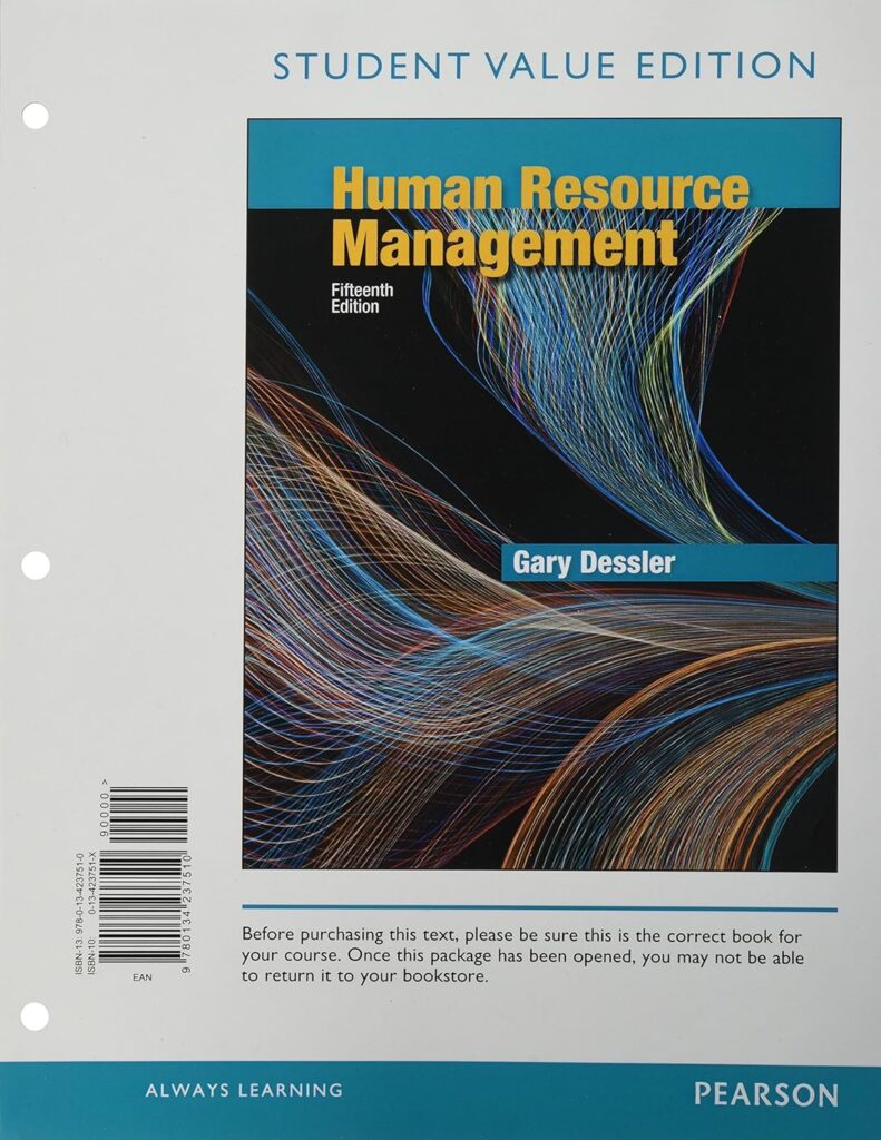 Human Resource Management 15th Edition (PDF Instant Download) – Digital ...