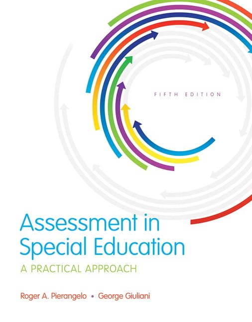 Assessment in Special Education: A Practical Approach 5th edition (PDF Instant Download)