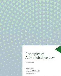 Principles of Administrative Law 3rd Edition (PDF Instant Download)