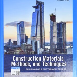 Construction Materials, Methods 5th Edition (PDF Instant Download)